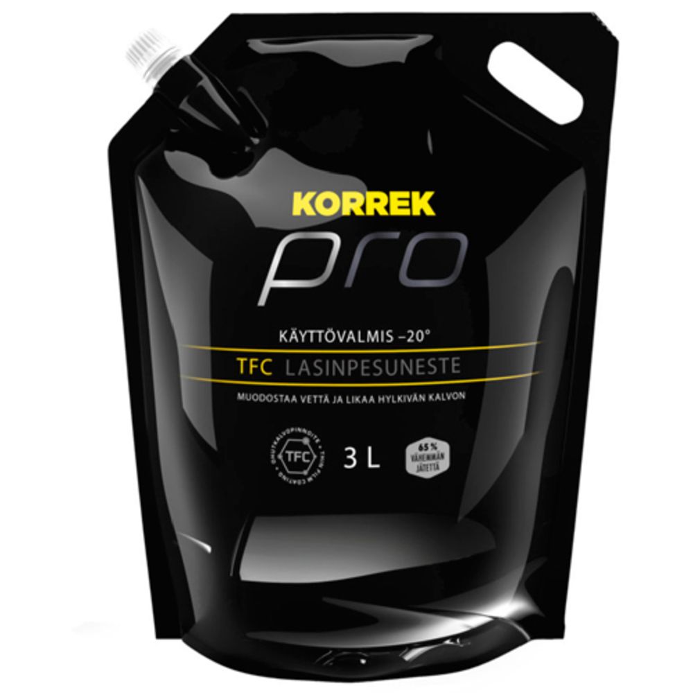 KORREK Pro TFC Lasinpesuneste -20ºC 3 l
