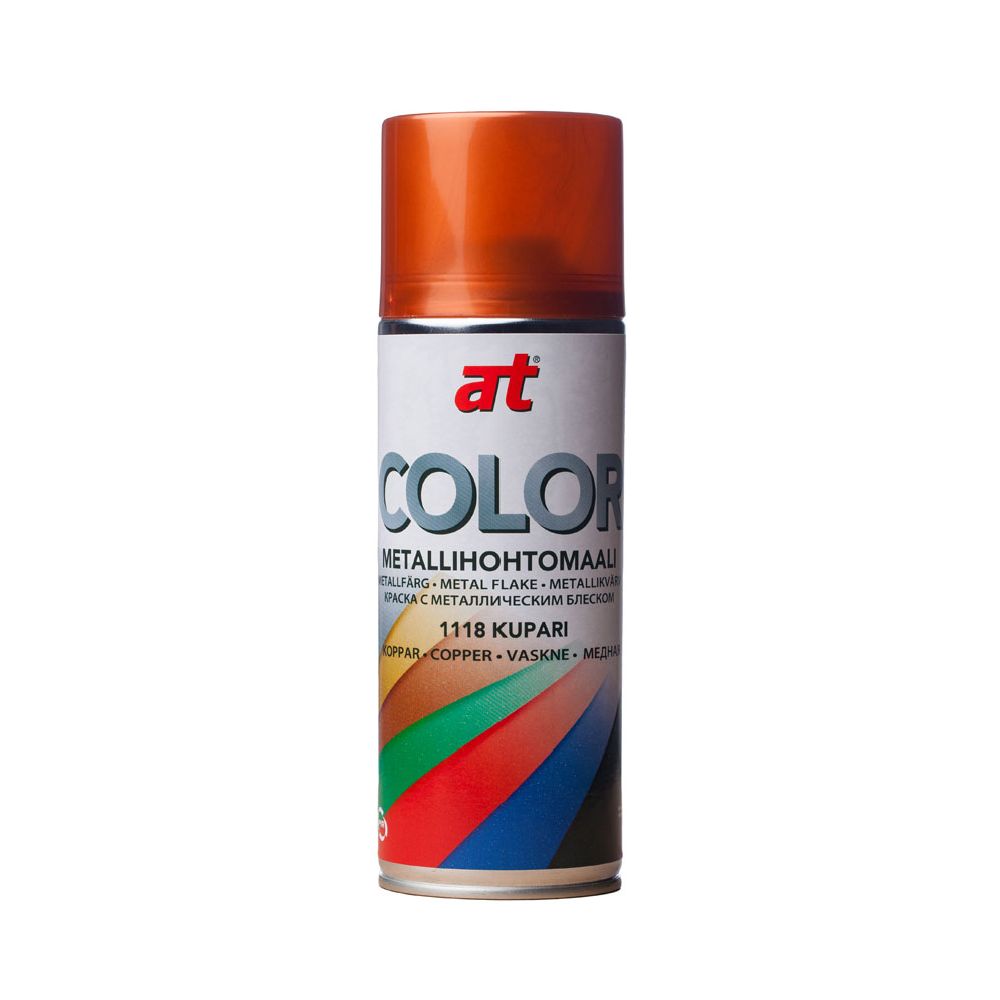 AT-Color metallikvärv, vaskne, 400 ml