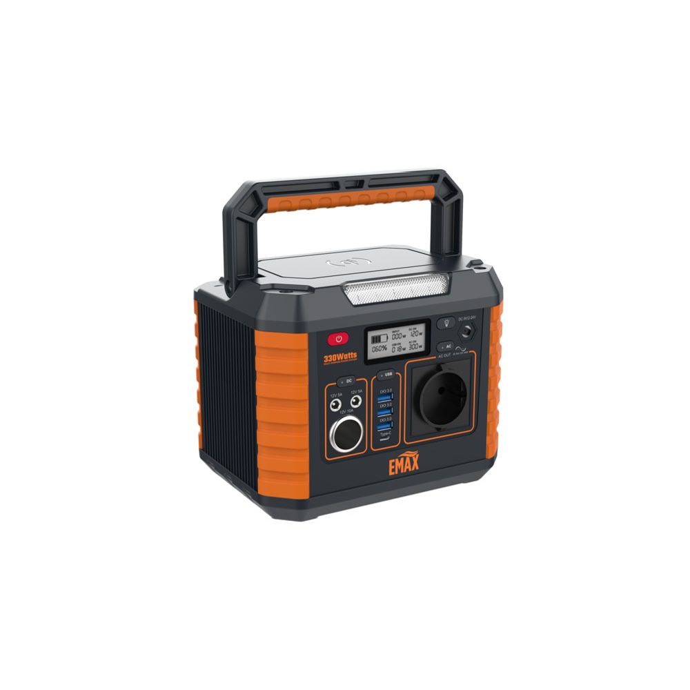 Emax kannettava virta-asema 330 W 288,6 Wh