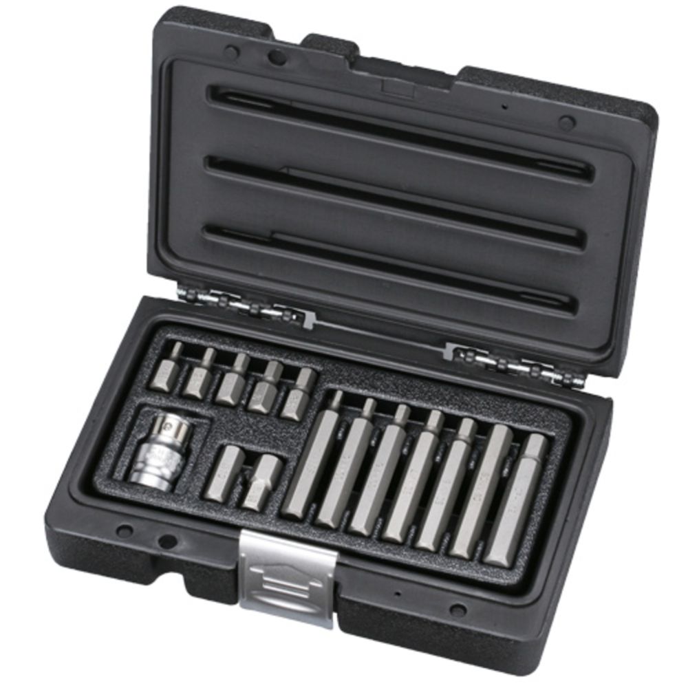 MTX Tools insexbitssats 4–12 mm 1/2" 15 delar