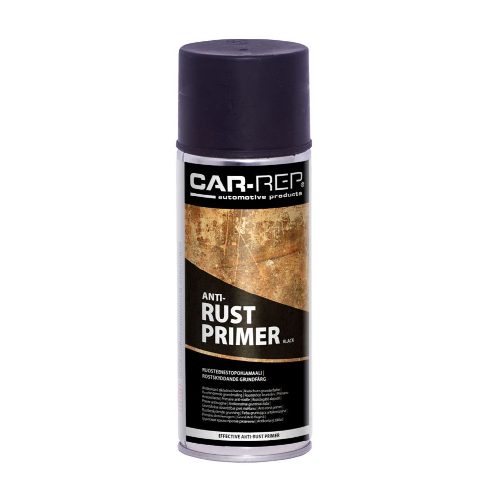 Car-Rep roostetõrje kruntvärv, must, 400 ml