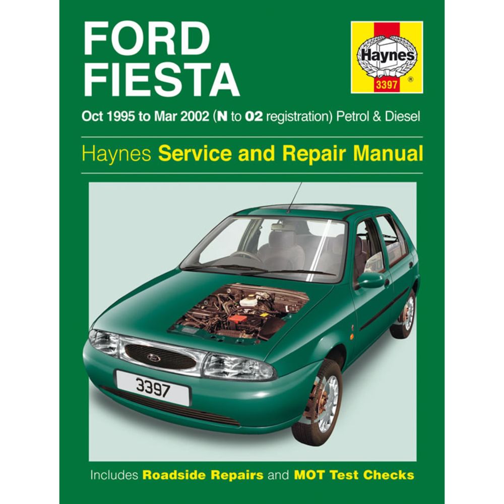 Korjausopas Ford Fiesta ->02 englanninkielinen