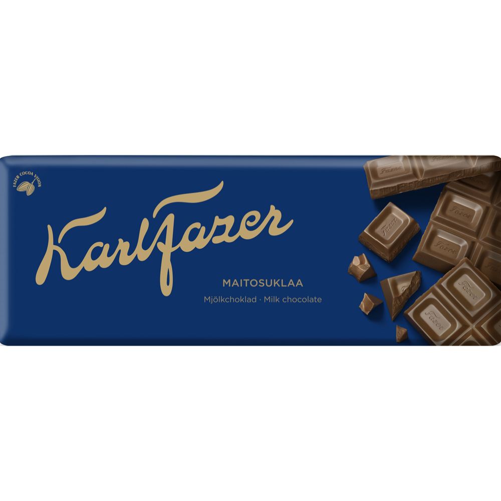 Karl Fazer Maitosuklaalevy 180 g