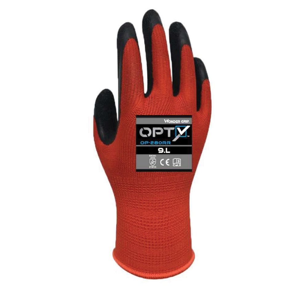 Wonder Grip® Opty™ töökindad punane
