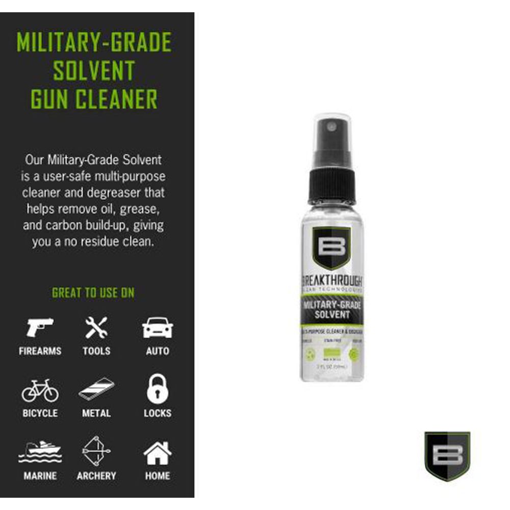 Breakthrough Military-Grade Solvent puhdistusaine 60 ml