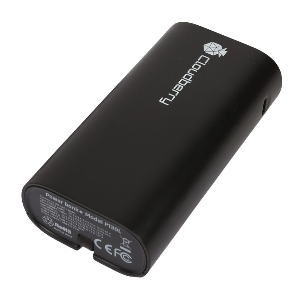 Cloudberry varavirtalähde 10 000 mAh PD 20 W integroidulla kaapelilla
