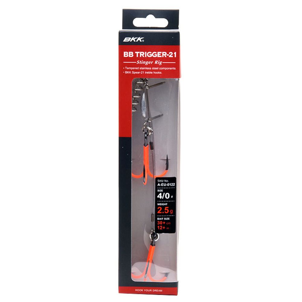 BKK BB Trigger-21 UVO oranssi valmisrigi 1 kpl