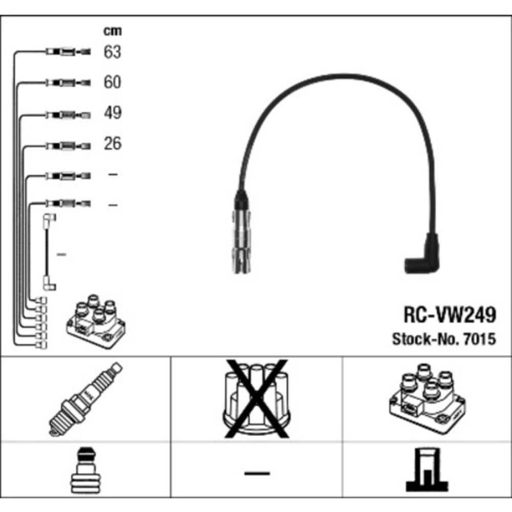Süütejuhtmete komplekt 11-2095