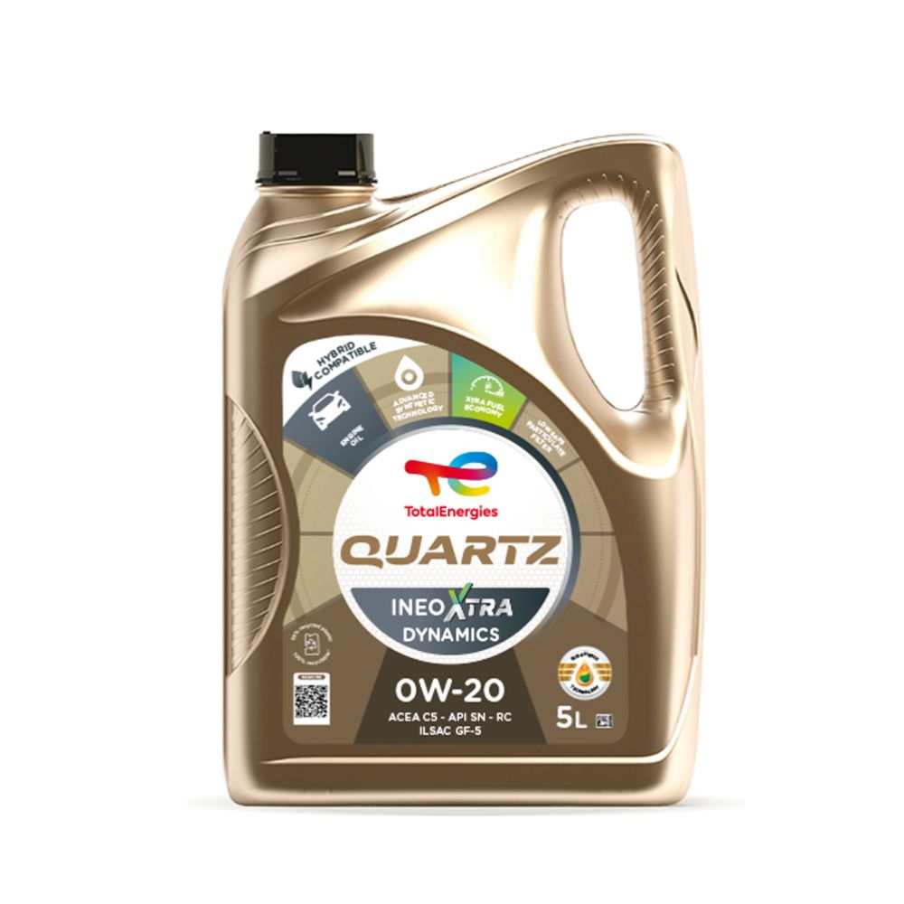 Total Quartz Ineo Xtra Dynamic 0W-20 motorolja 5 l