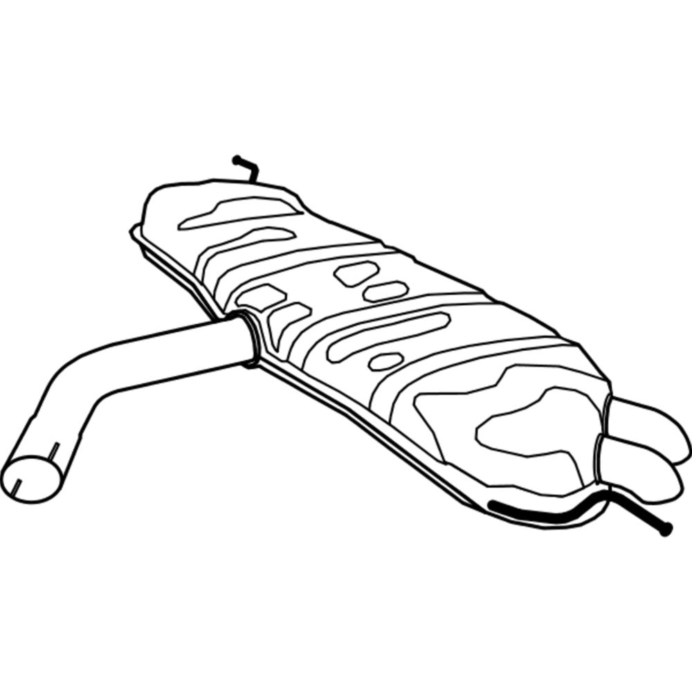 Takaäänenvaimentaja 14-7302