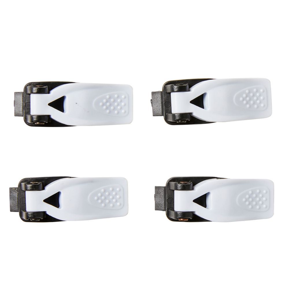 Fox Comp 5K lasten ajosaappaiden solki musta/valkoinen