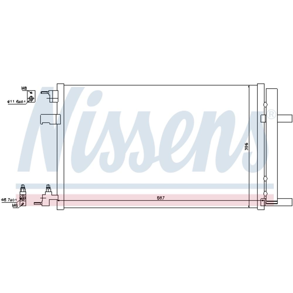 Kliimaseadme kondensaator 30-00502