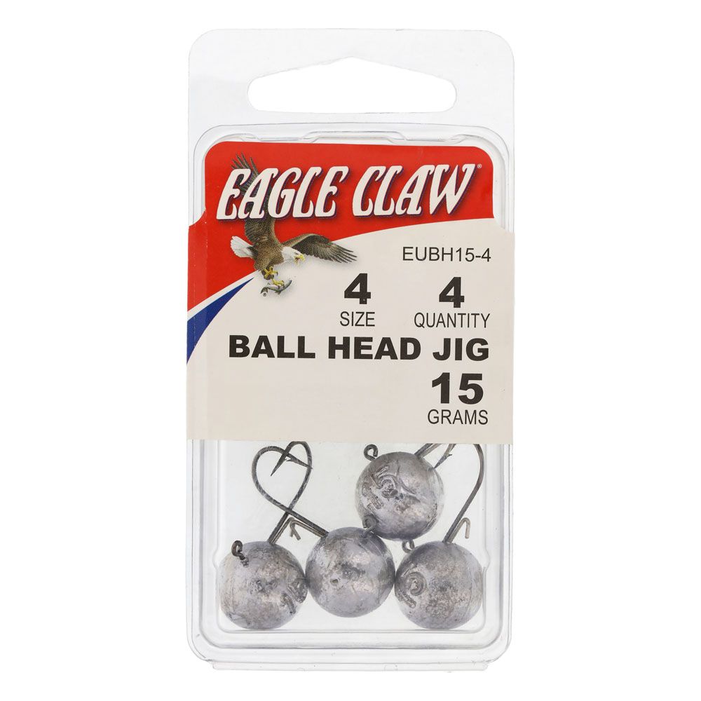 Eagle Claw jiggskalle 4 st