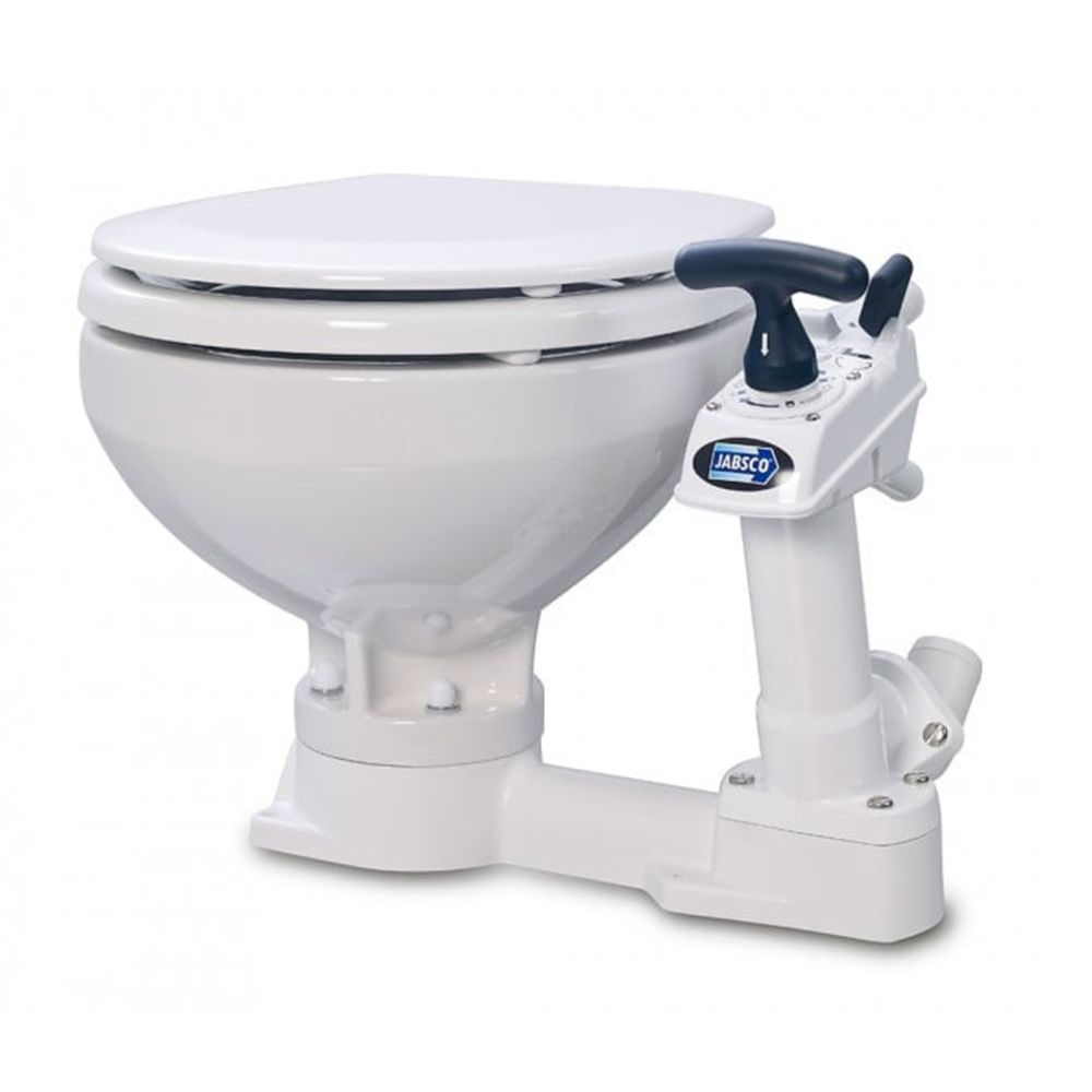 Jabsco Twist N' Lock Compact manual toilet