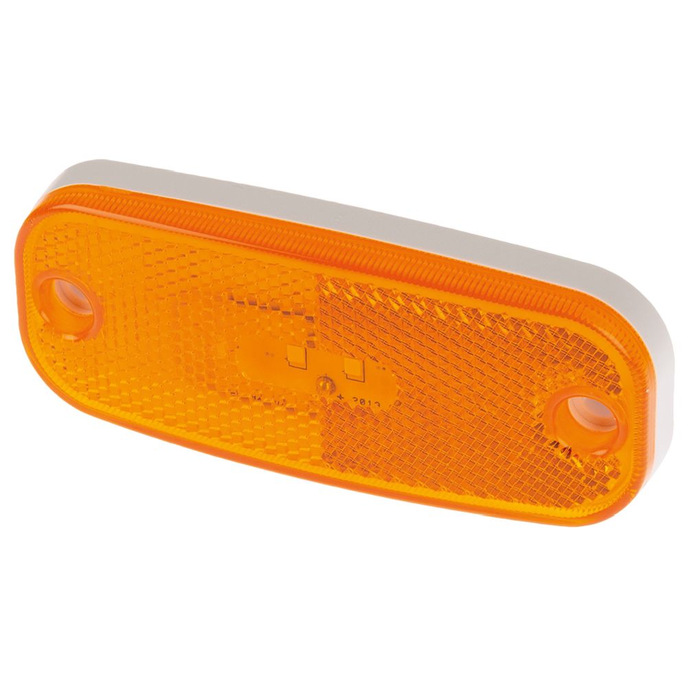 LED-äärivalo 12/24V kelt. 111 x 46 mm