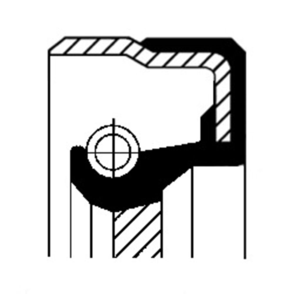 Kampiakselin akselitiiviste 27-1762