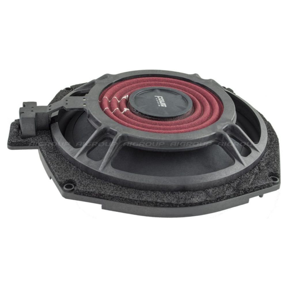 Four audio 8" BMW undersätessubwoofer