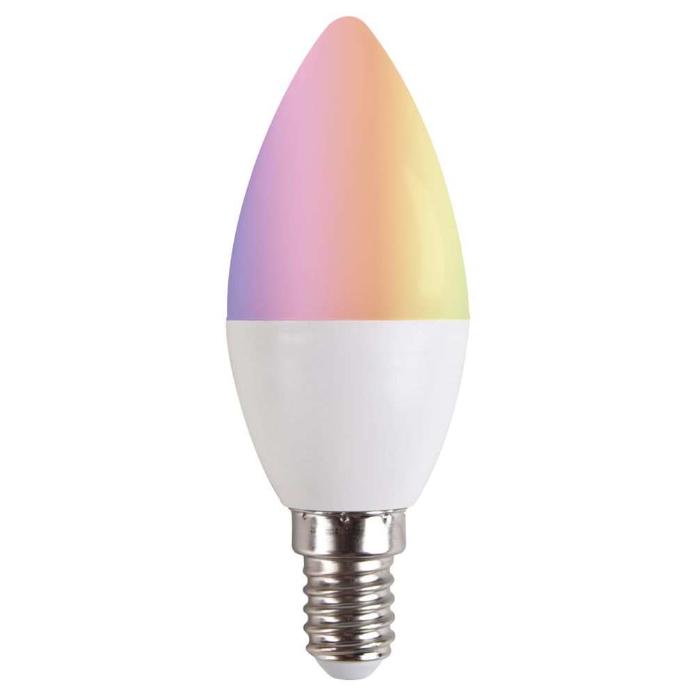 Emax Smart Home LED-lampa E14 5W RGB+CCT