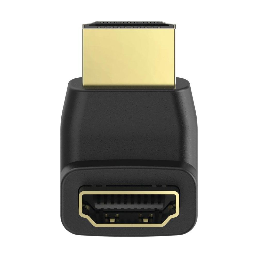 Hama HDMI-kulma-adapteri, HDMI uros - HDMI naaras, 90°, 4K
