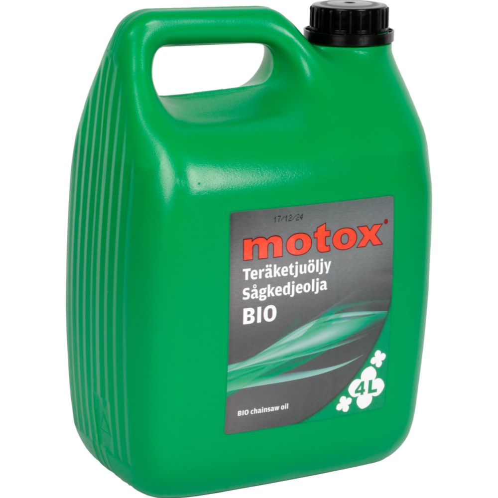 Motox BIO sågkedjeolja 4 l
