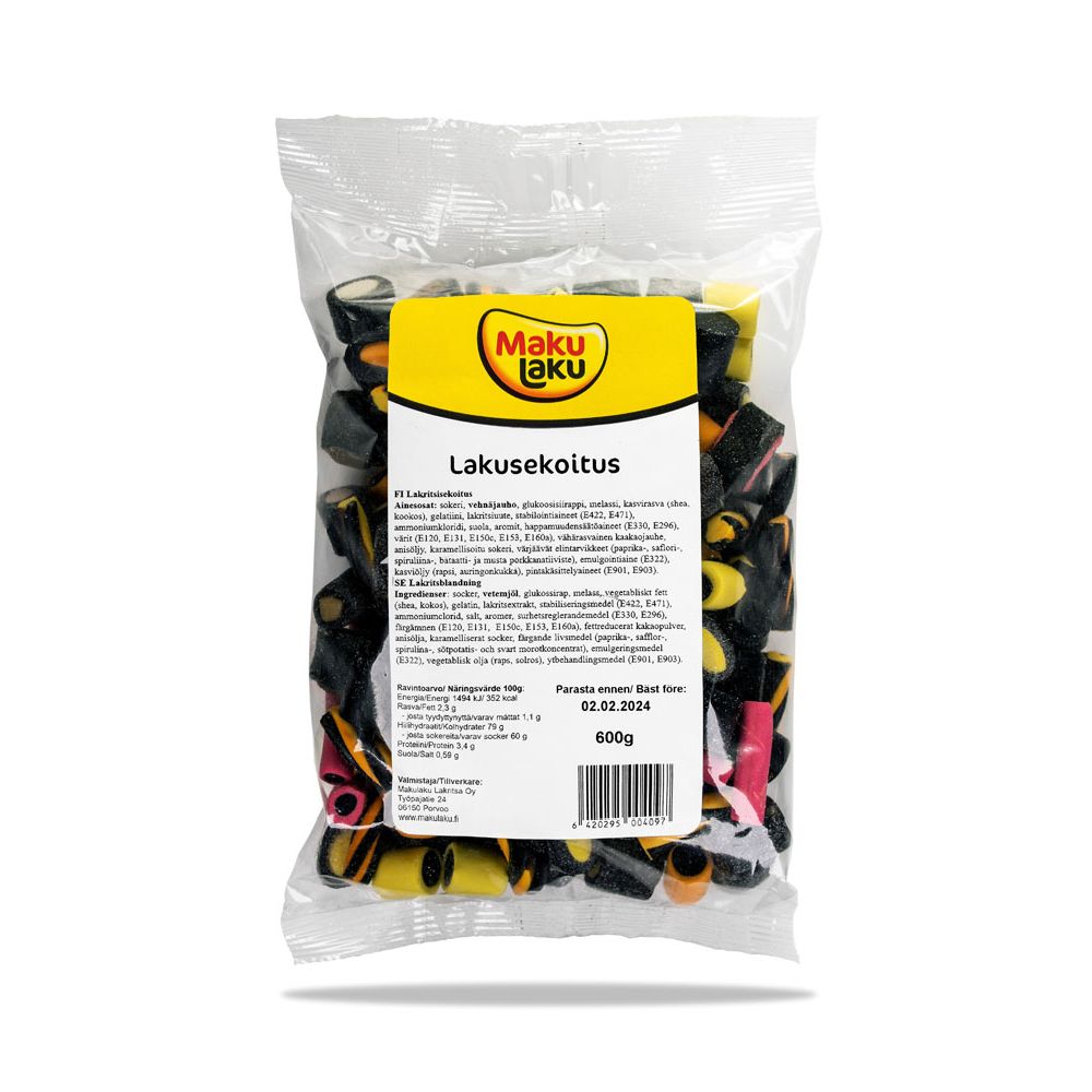 Makulaku Lakusekoitus 600 g