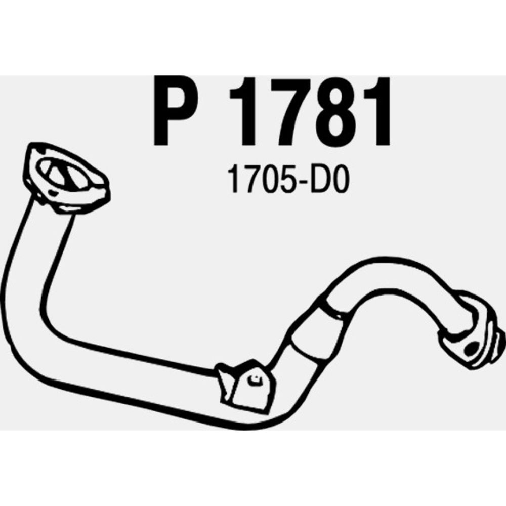 Avgasrör 14-1808