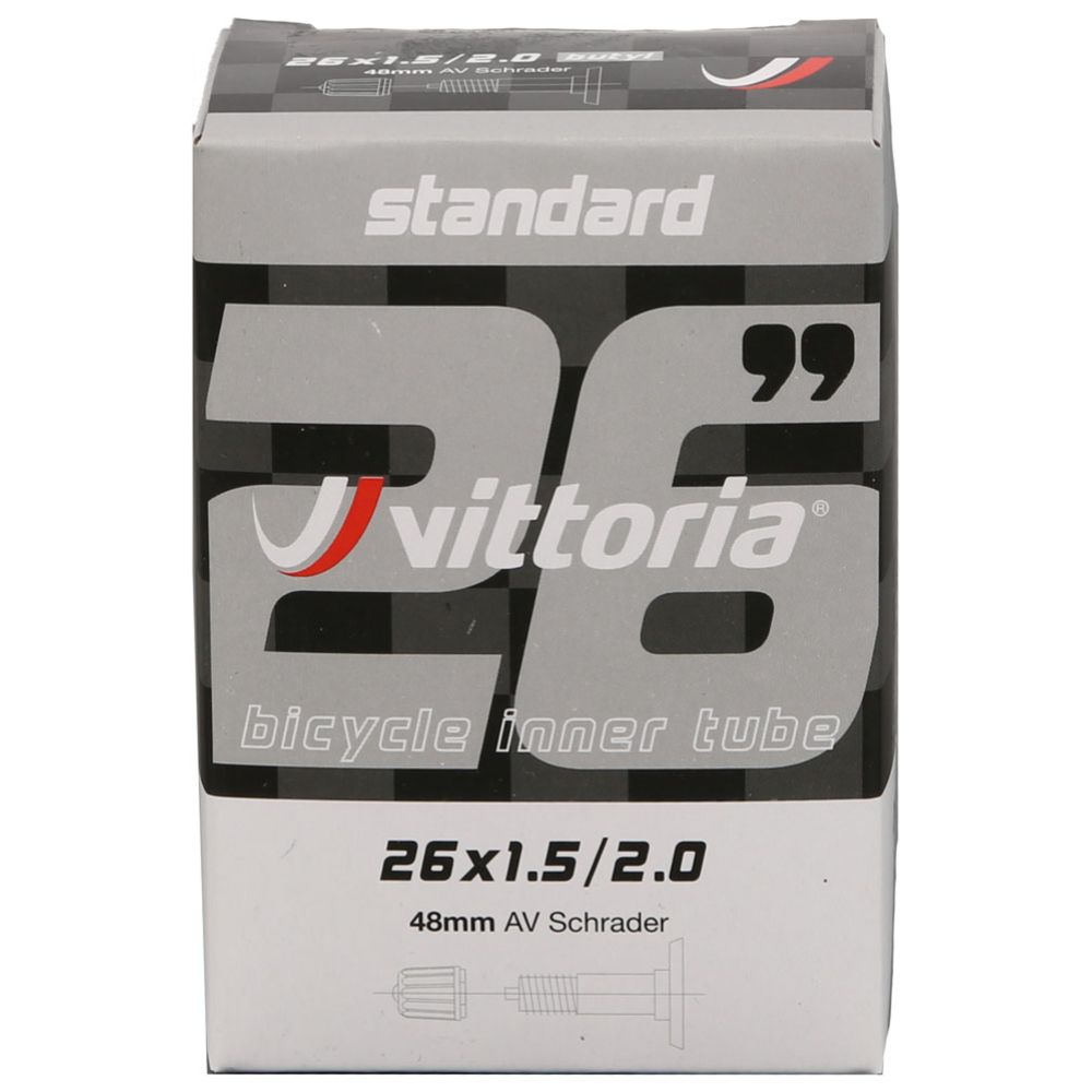 Vittoria 26 x 1.50/2.0 polkupyörän sisärengas 26" Schrader
