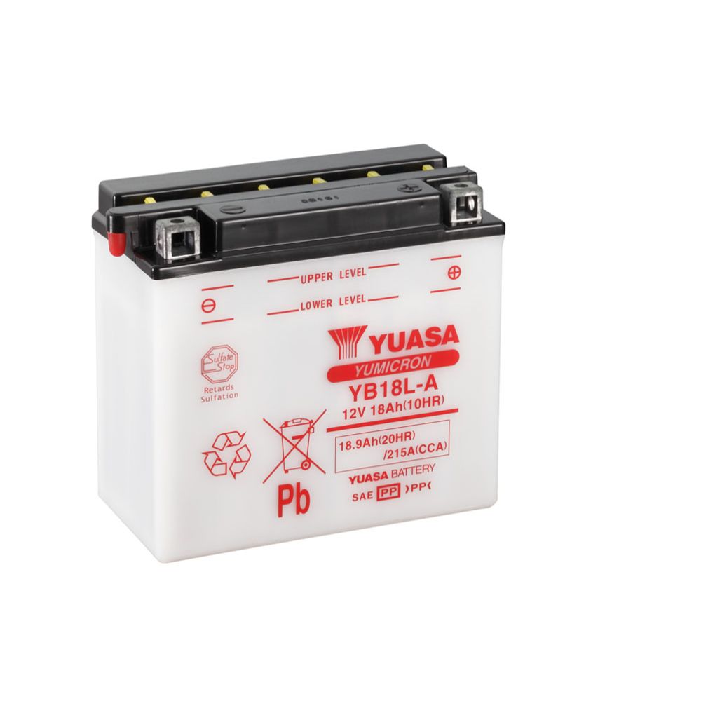 Yuasa MP-akku 12V 18Ah "YB18L-A"