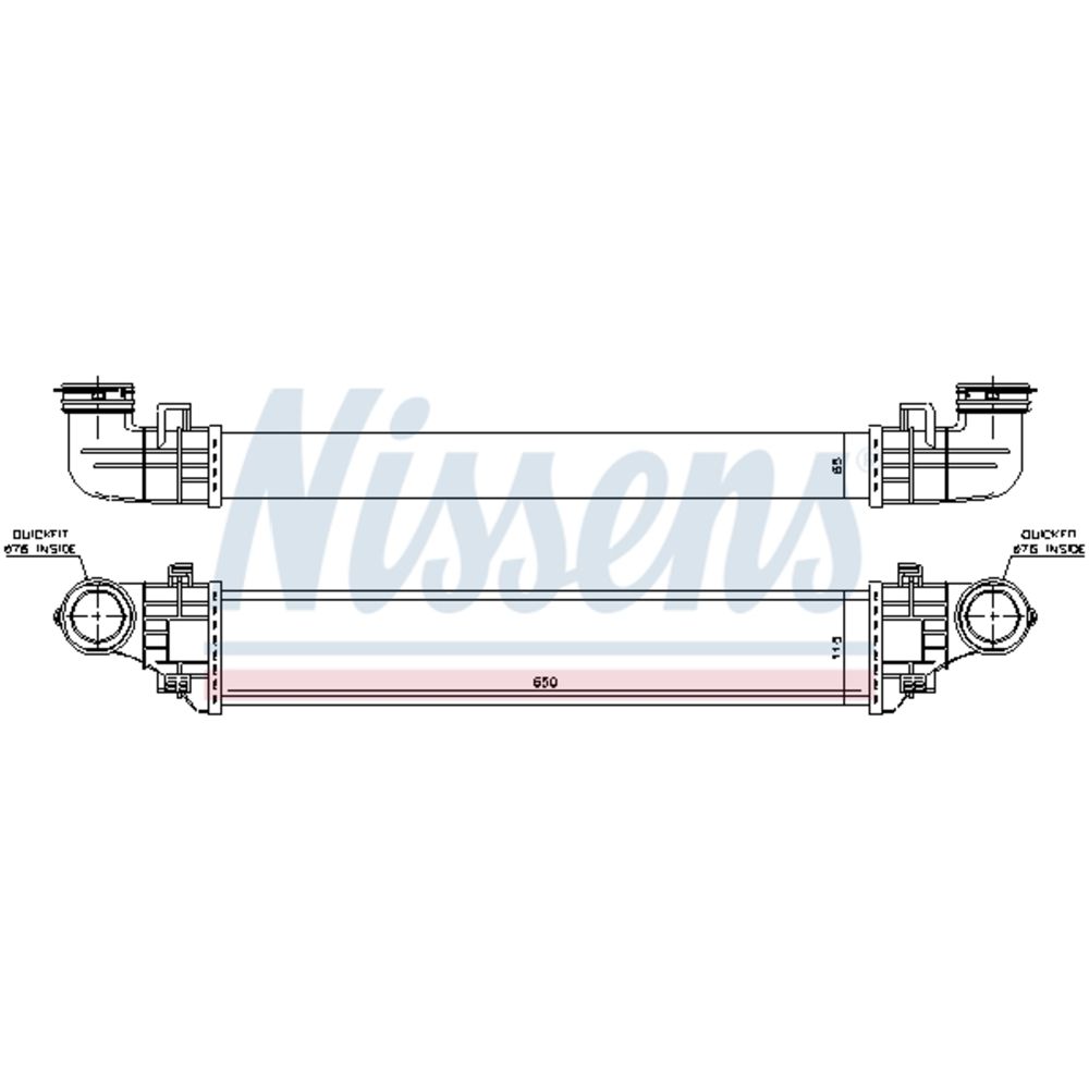 Kompressoriõhu radiaator 30-00025