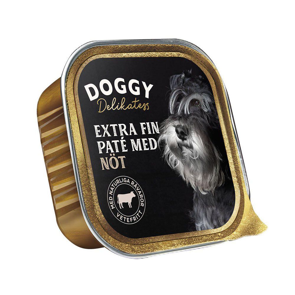 Doggy Delikatesspaté Med Nöt 150 g