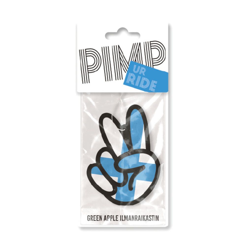Ilmanraikastin Pimp Ur Ride Peace Finland omena
