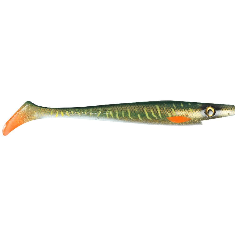Strike Pro Pig Shad jr 20 cm 50 g haukijigi väri: Red Tiger 141