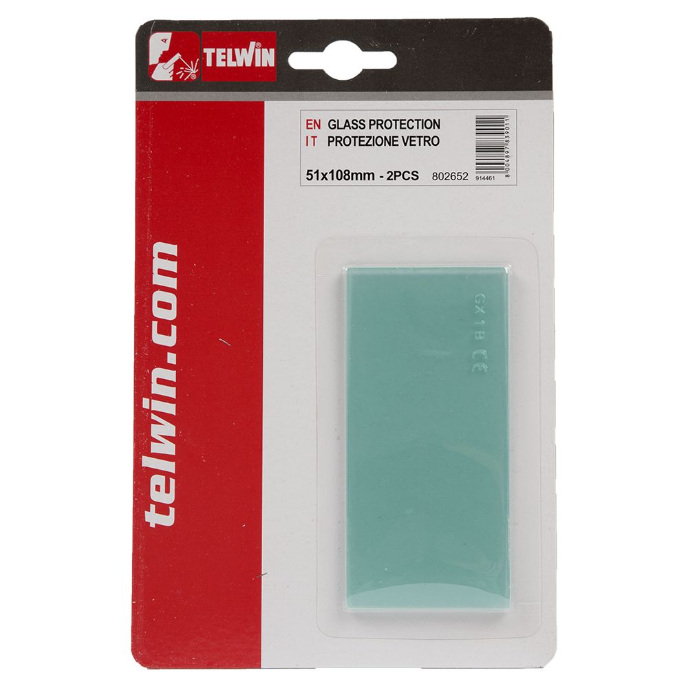 Telwin hitsauslasin suojalasi 51x108 mm 2 kpl