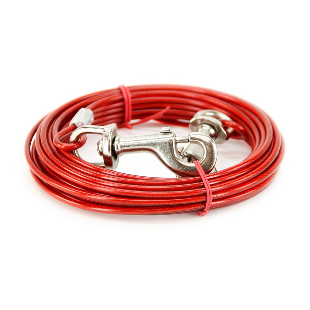 Dog TIE-OUT Cable -kiinnitysvaijeri > 27kg