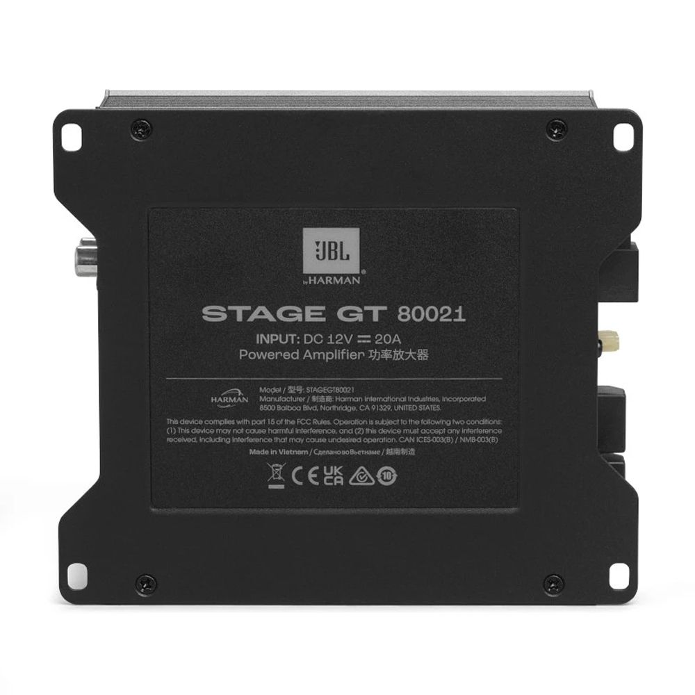 JBL Stage GT80021 2-kanaliline võimendi