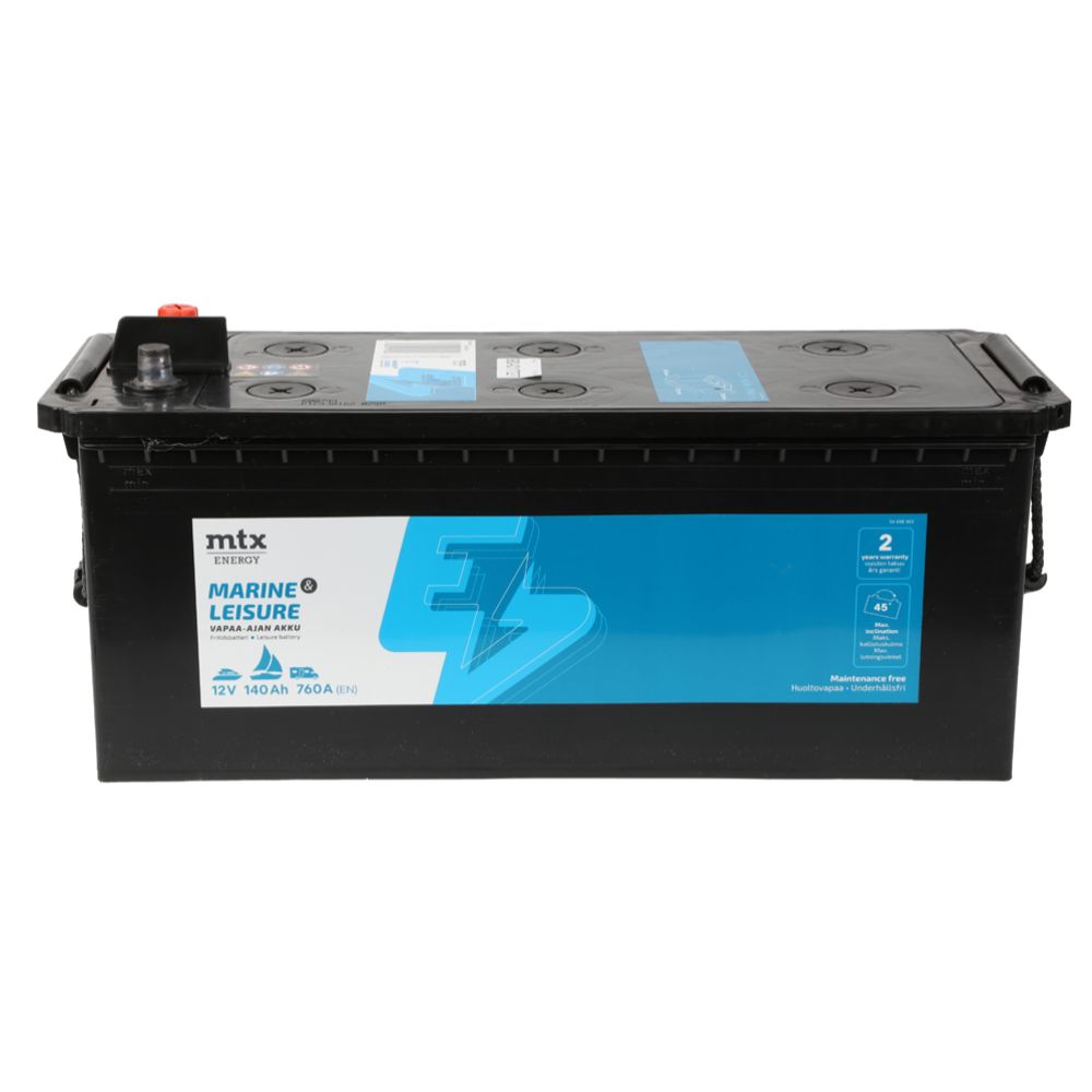 MTX Energy vaba-aja aku, 140 Ah / 760 A, P 513 x L 189 x K 215