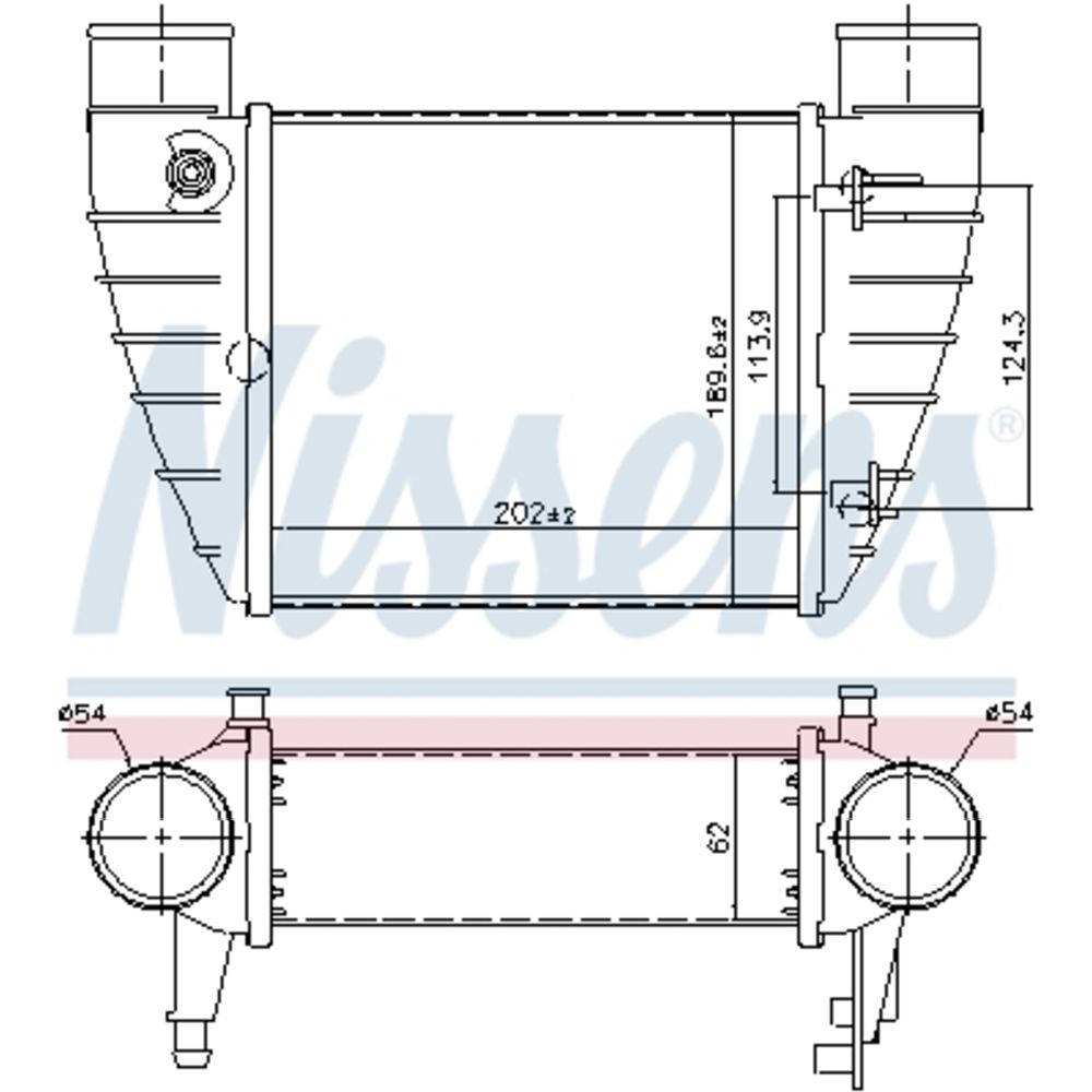 Kompressoriõhu radiaator 30-04232