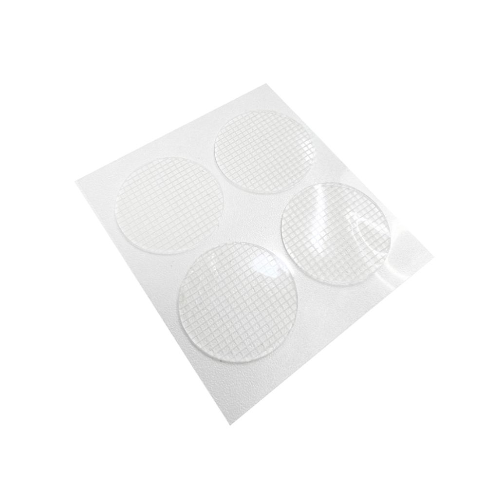 Mag-Pro pyöreä kiinnitystarra 16 kpl läpinäkyvä