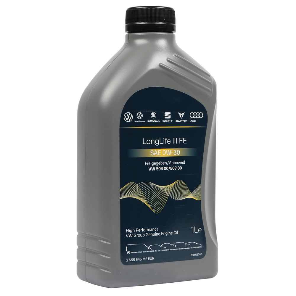 VAG LongLife III FE 0W-30 VW 504 00/507 00 mootoriõli 1 l