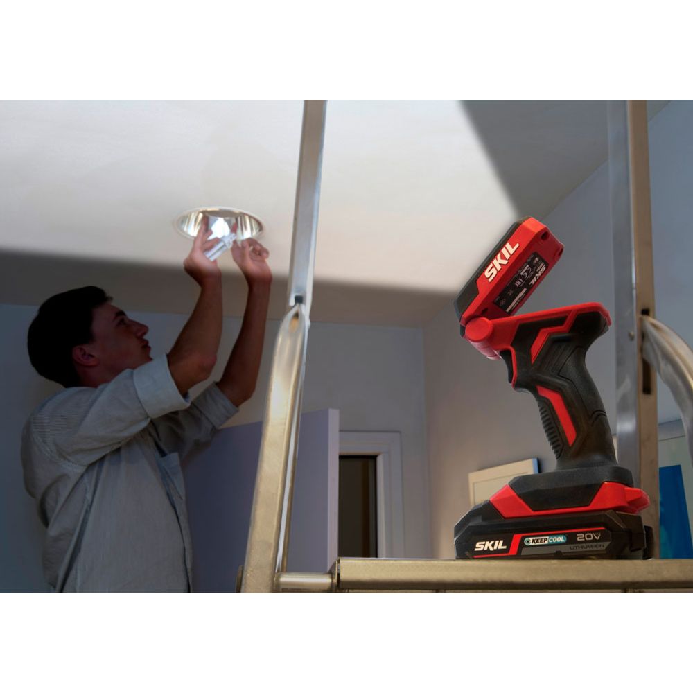 Skil 3155 CA LED batteridriven arbetsbelysning 20 V utan batteri