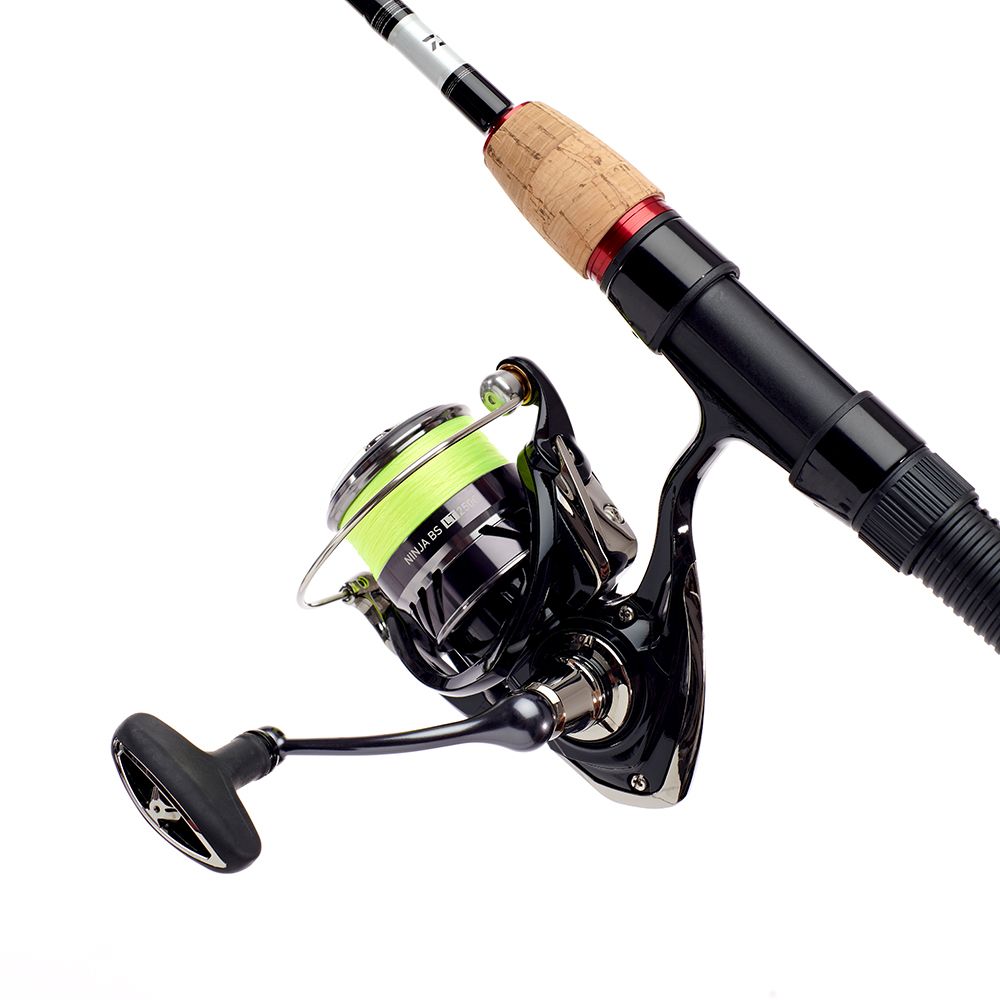Daiwa Ninja LT 2500 haspelset med flätlina