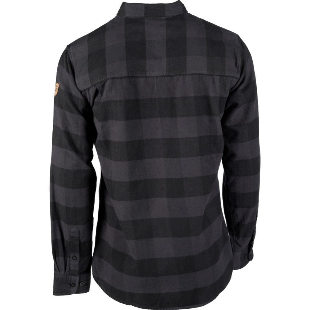JahtiJakt Jouni flanelliruutupaita harmaa/musta