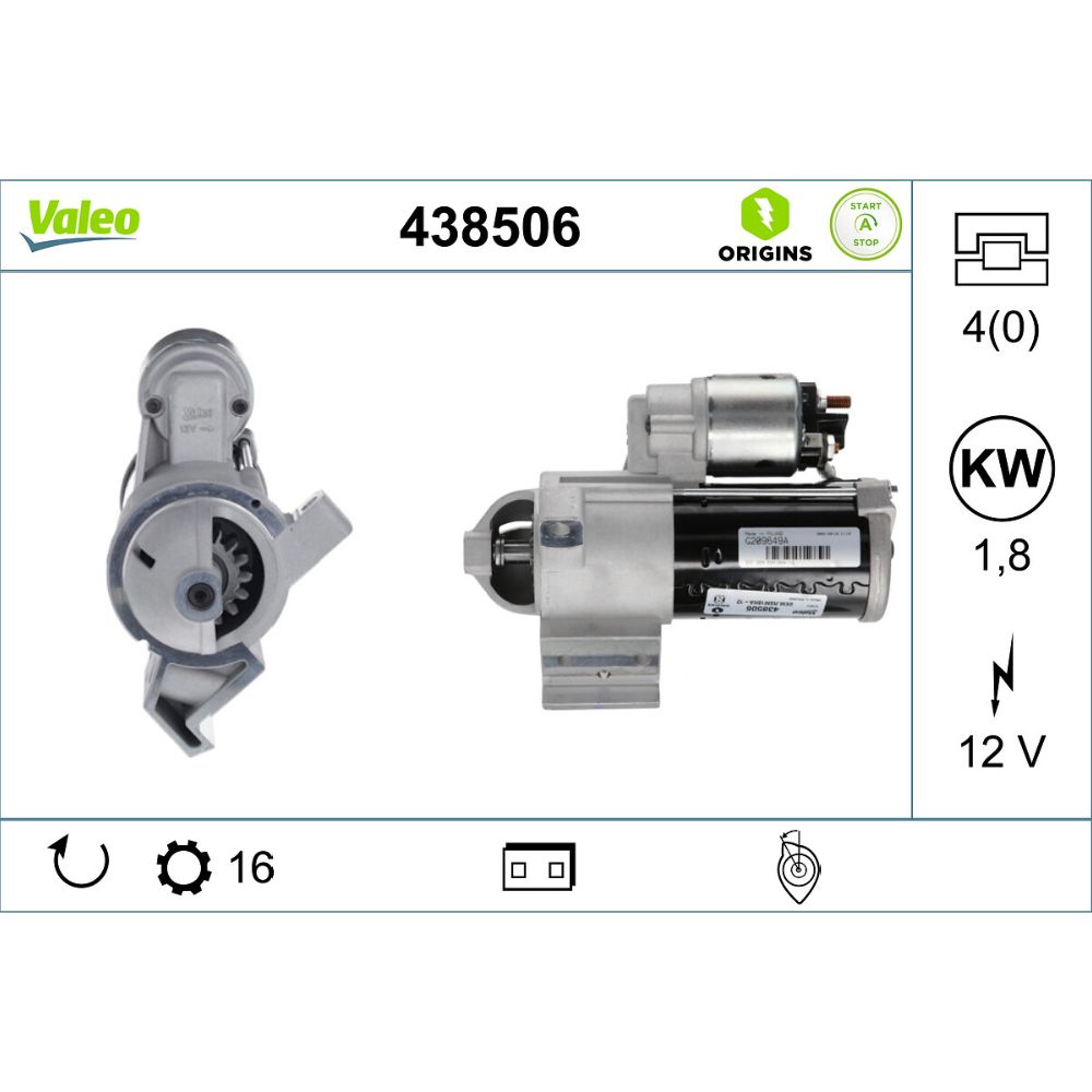 Startmotor 13-01559