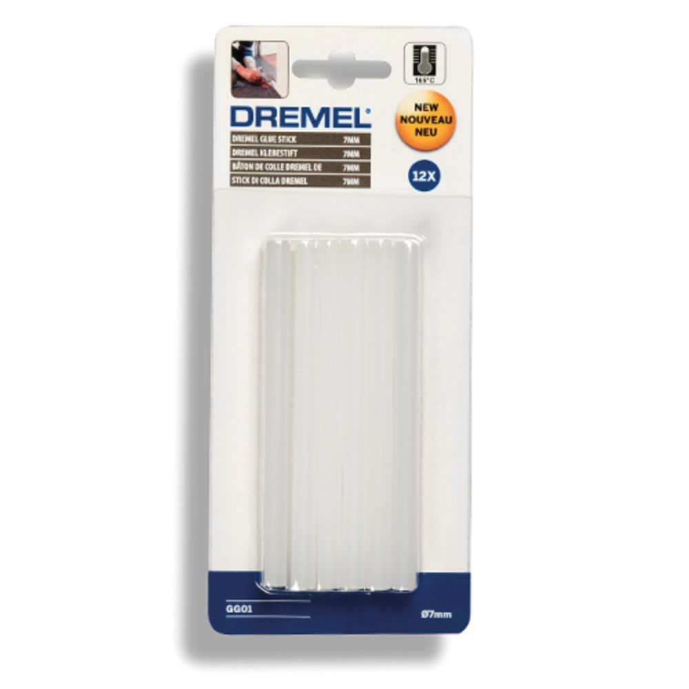 Dremel® GG01 kuumaliimapuikko yleiskäyttöön 165 - 195°C 100 x 7 mm 12 kpl