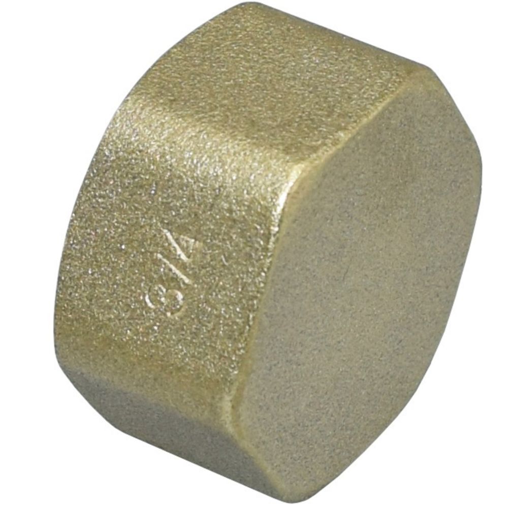 Ändplugg mässing 3/8’’