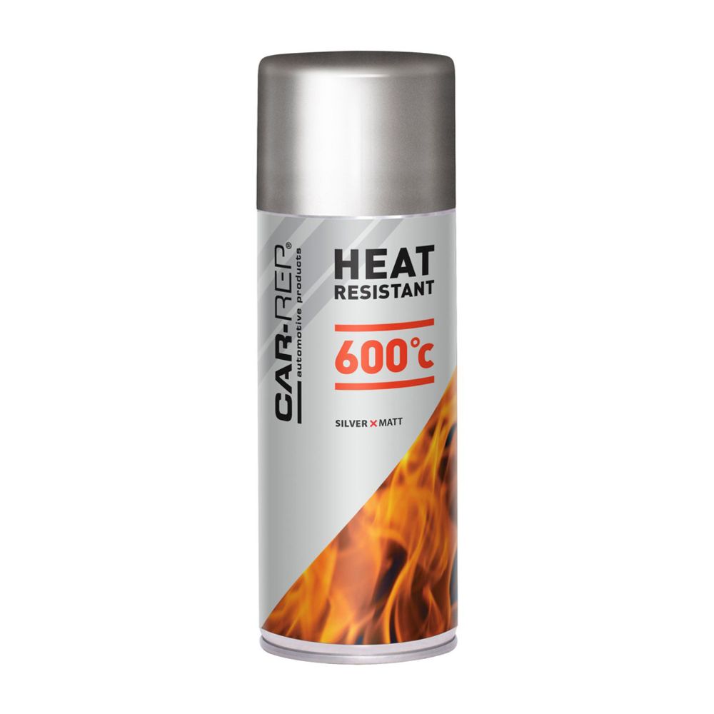 Car-Rep kuumakindel värv, hõbe, 600 °C, 400 ml