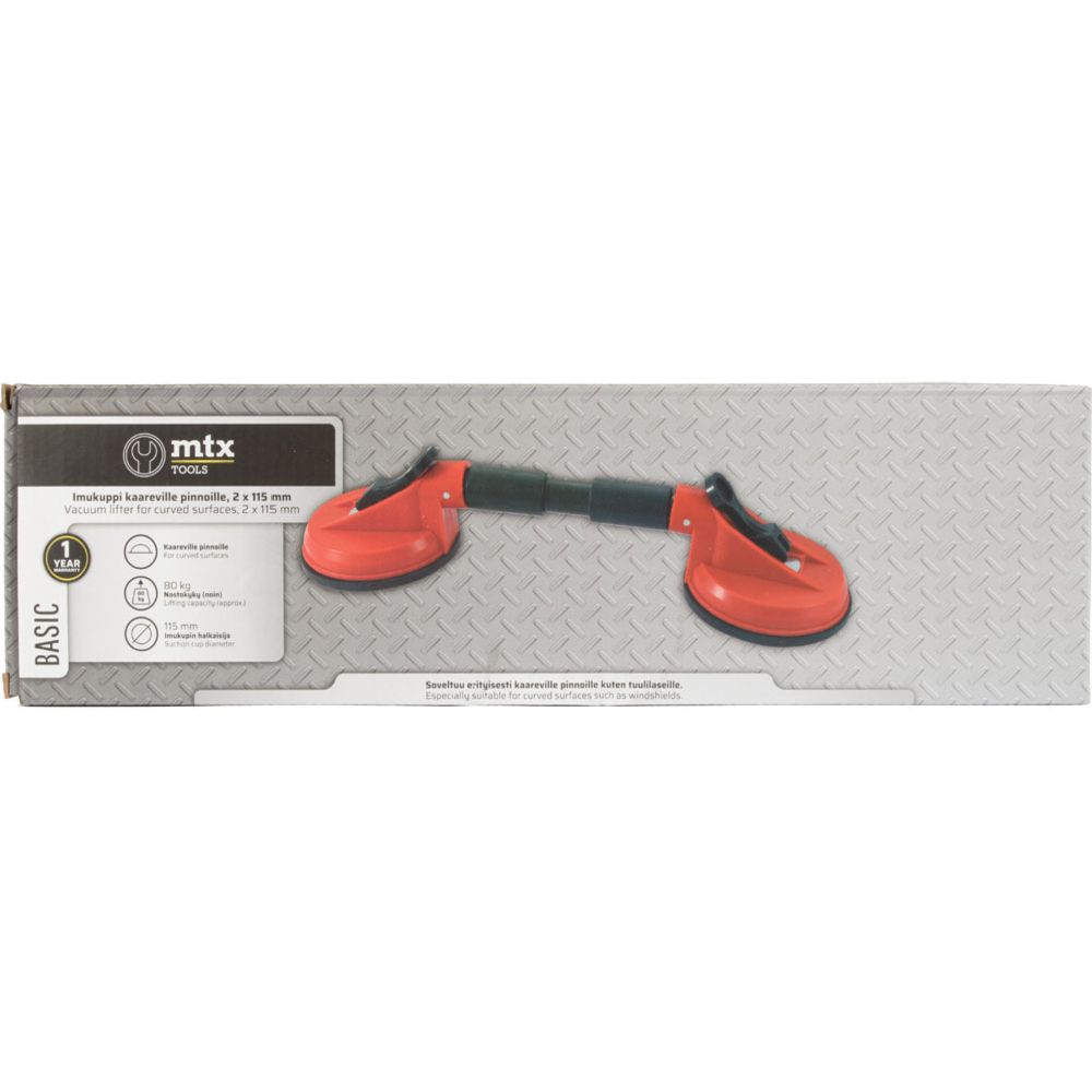 MTX Tools Basic imukuppi kaareville pinnoille 2 x 115 mm