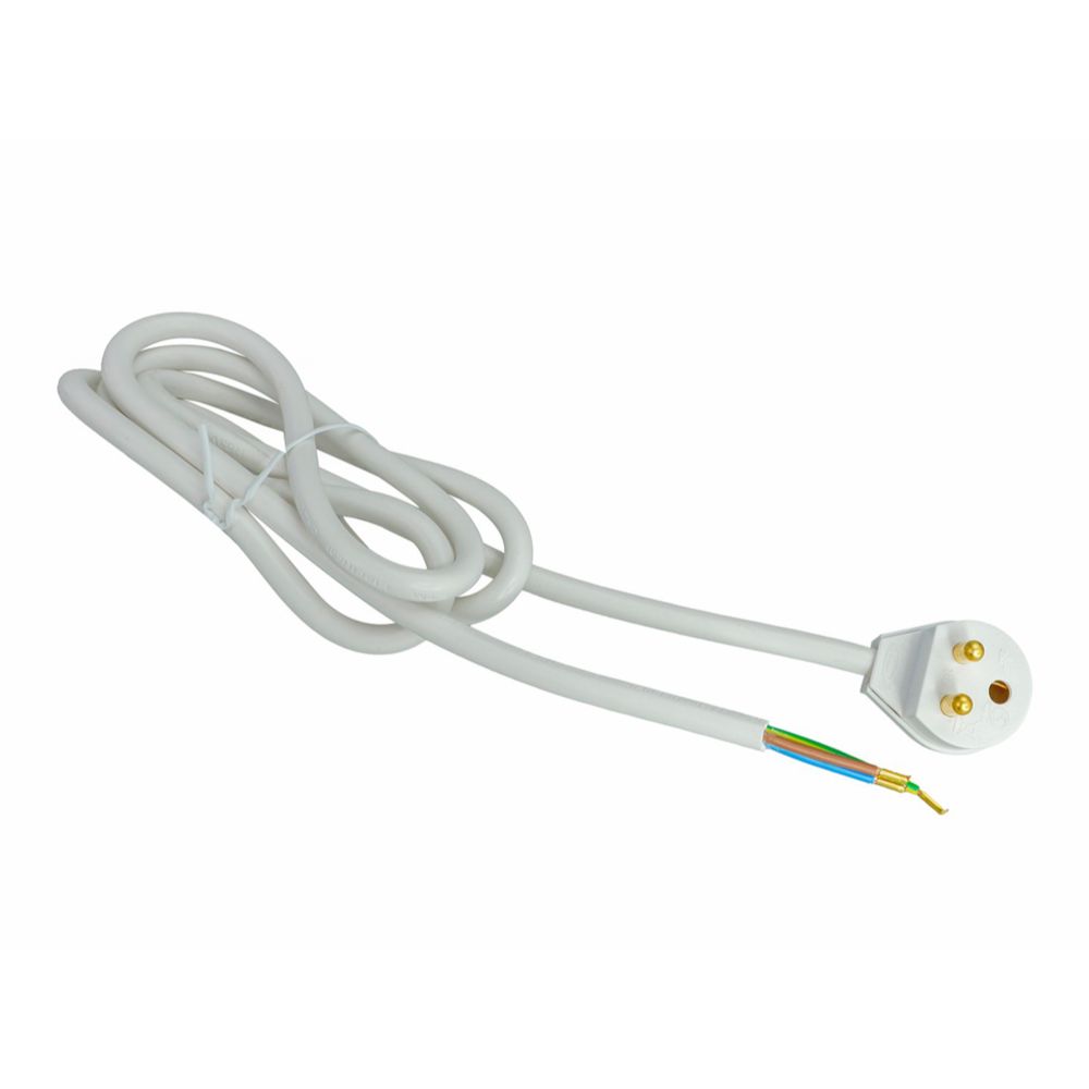 Lampsladd med stickpropp 300 cm jordad