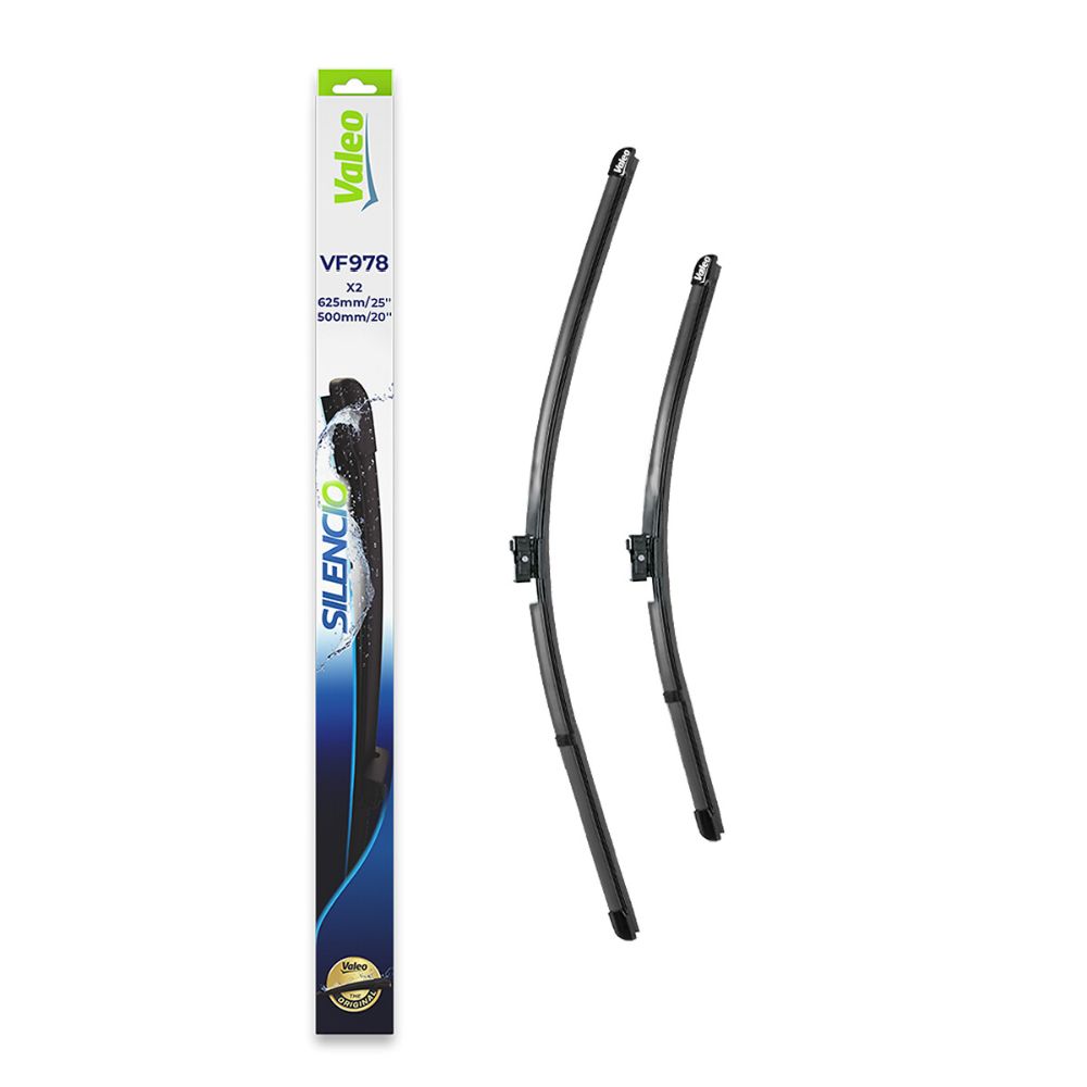 Valeo Silencio FB VF978 pyyhkijänsulkapari 62,5 + 50 cm