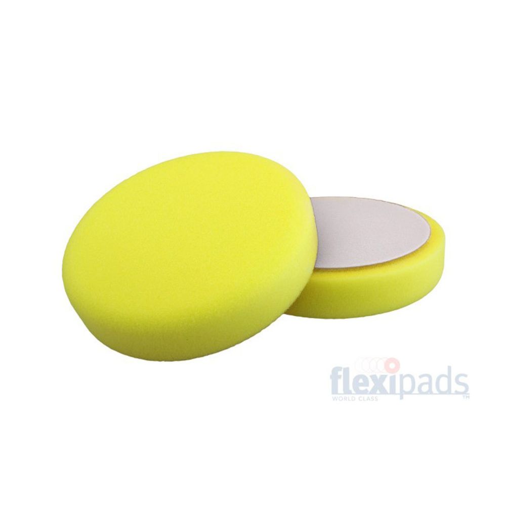 Flexipads polersvamp gul mjuk ø150 x 28 mm